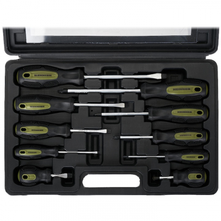 Set 10 surubelnite Heinner PCSS011, material chrome-vanadium [2]