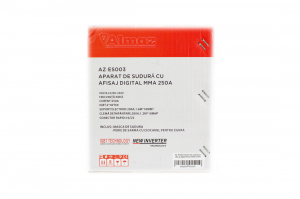 Aparat de sudura Invertor AlmazProfi 250A AZ-ES003, Clesti de sudura + Manusi de protectie marime 16 [6]