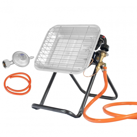 Climatizare si sisteme de incalzire - Incalzitor pe gaz GPL BÖHM BF-009D-02, 4,5 kW , 20-80 m², Regulator GPL + Furtun GPL 1,5 m