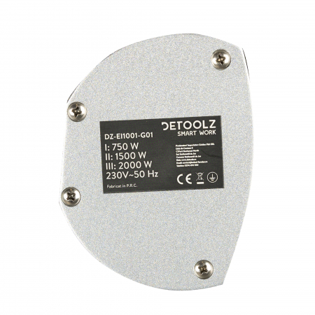Incalzitor pentru terasa Detoolz, 2KW, 2 trepte de putere, inaltime ajustabila pana la 2.1m, cu functie anti-inclinare [1]