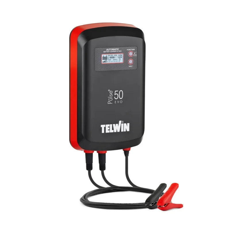 Incarcator electronic multifunctional pentru baterii TELWIN 12V/24V cu afisaj LCD. [1]