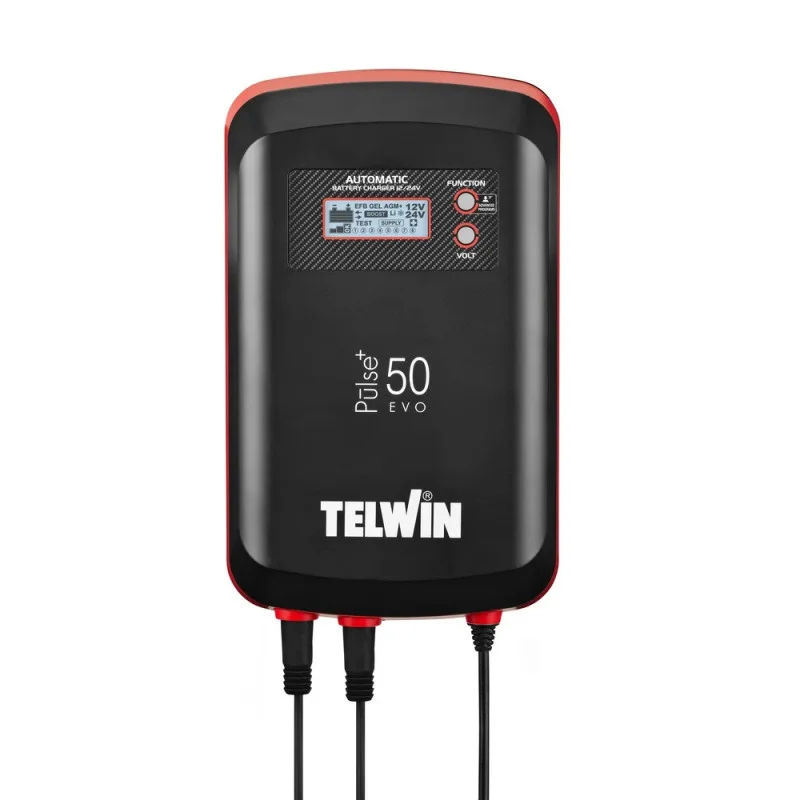 Incarcator electronic multifunctional pentru baterii TELWIN 12V/24V cu afisaj LCD. [3]