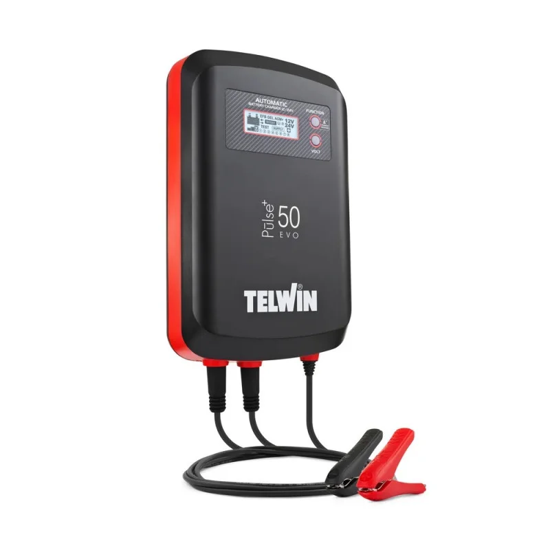 Incarcator electronic multifunctional pentru baterii TELWIN 12V/24V cu afisaj LCD. [2]