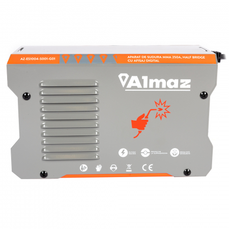 Invertor sudură Almaz 250A, Digital, Hot Start, Arc Force, Anti Stick, MMA/TIG LIFT, cu afisaj digital, IP21S [12]