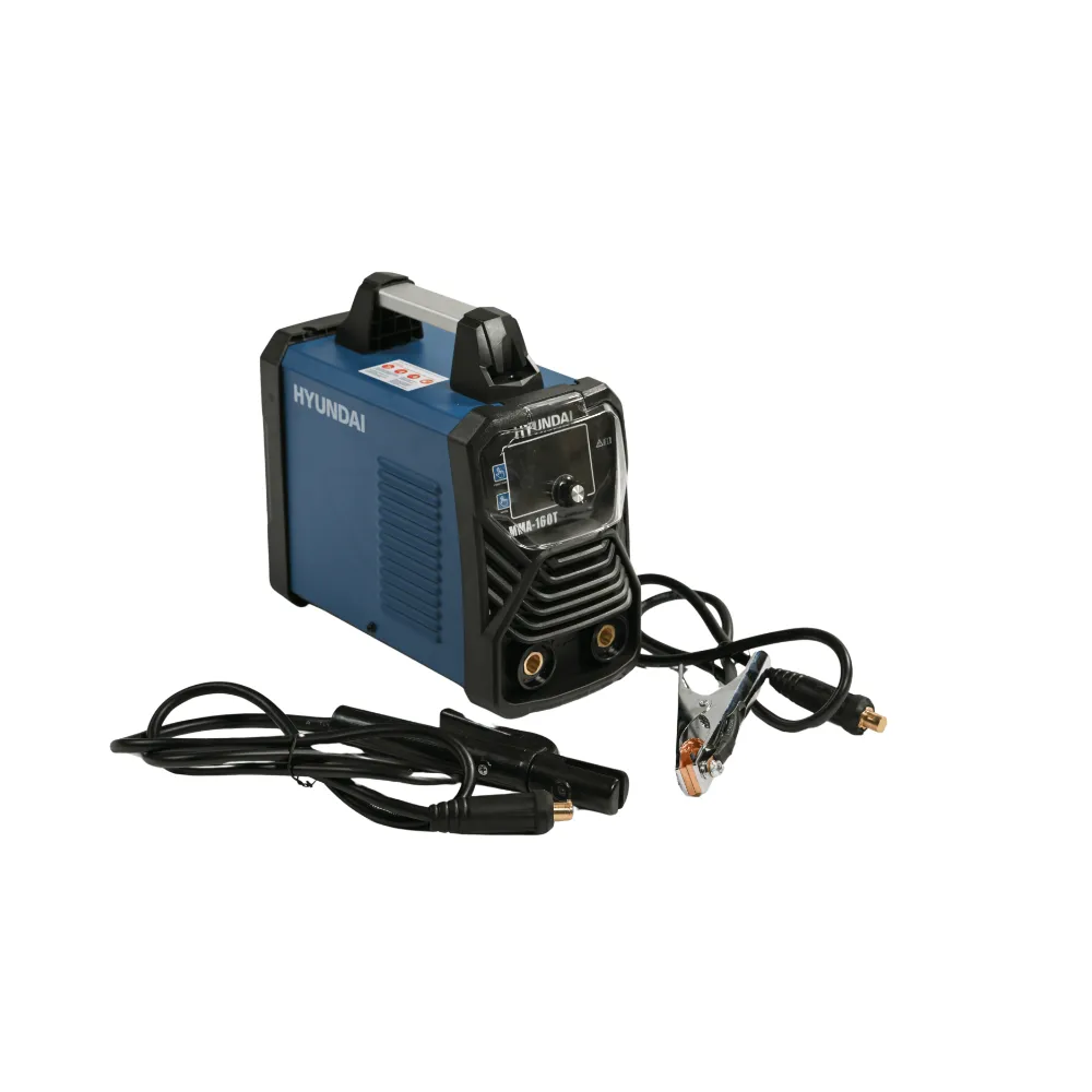 Aparate de sudura - Invertor de Sudură Hyundai MMA-160T, 160 A, 230 V, MMA DC, Display Digital, Hot Start, Anti Stick, VRD, Electrozi 1.6–4 mm