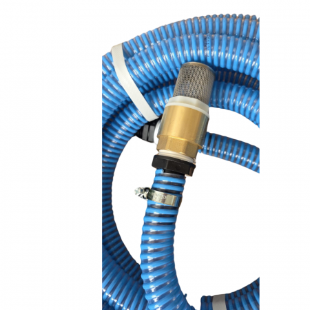 Kit complet furtun de aspiratie, sorb alama si racorduri, 1 tol 25 mm, 7 m lungime [8]