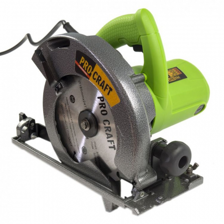 Fierastraie electrice - Circular electric de mana Procraft KR 2000, 2 kW, 185 mm, 5000 rot/min + panza