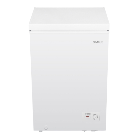 Lazi frigorifice - Ladă Frigorifică 98L, Motor Inverter, Fast Freeze, 2 în 1 Congelator/Frigider, Clasa E, Control Mecanic