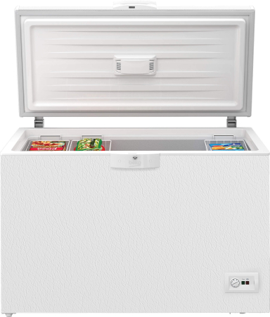 Lada frigorifica Beko HSM37540, 360 L, Clasa E, Conditii extreme, Securizare yala , Alb [2]