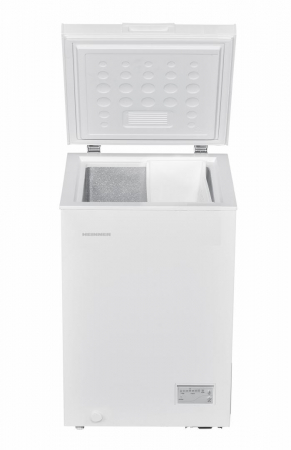 Lazi frigorifice - Lada frigorifica Heinner HCF-HM100CE++, 98 l, Clasa E, Frigider/Congelator, Control electronic, Alb