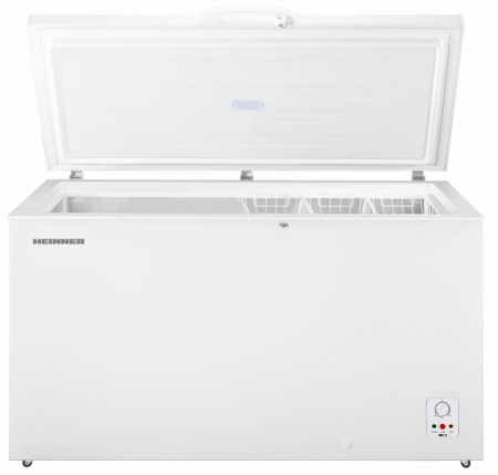 Lazi frigorifice - Ladă Frigorifică HEINNER HCF-HS420E++, 420 L, Clasa E, Iluminare LED, Alb