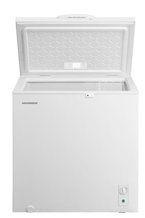 Lazi frigorifice - Lada frigorifica HEINNER HCF-M198INVCE++, 198L, Clasa E, Convertibila(Frigider/Congelator), Compresor inverter, Control mecanic, Termostat ajustabil, Luminare LED