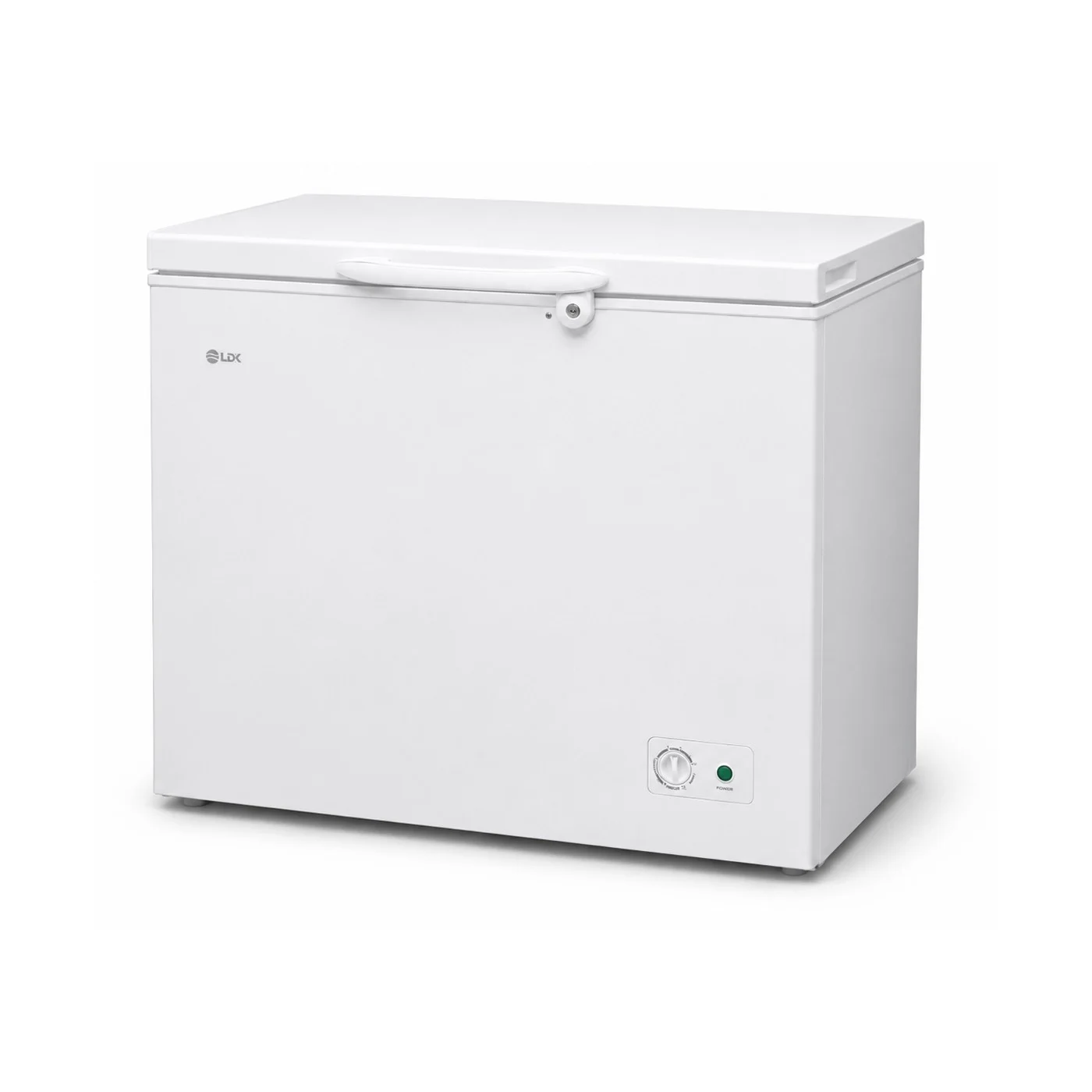 Lada frigorifica LDK BD-200FCGC, Clasa E, Capacitate 195 l, Dimensiuni (Î x L x A) (cm): 85 x 84.5 x 57.5, Congelare rapida, Termostat ajustabil, Alb [1]