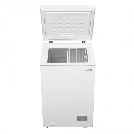 Lada frigorifica Samus LS116E, clasa E, latime 54.5 cm, termostat reglabil, panou de control electronic cu leduri, Alba [1]