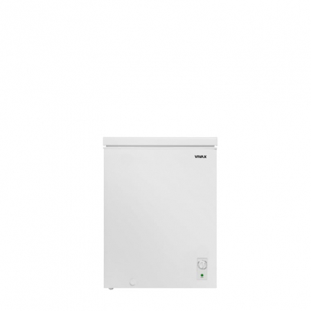 Lazi frigorifice - Lada frigorifica VIVAX CFR-143, Capacitate 143L, Clasa E, Conditii extreme -24 grade Celsius, Sistem convertibil - Functie frigider, Termostat reglabil, Cos metalic, H 85cm Alb