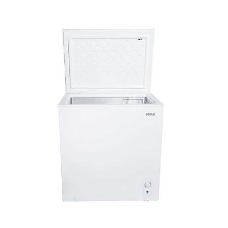 Lada frigorifica VIVAX CFR-199, Capacitate 198L, Clasa E, Conditii extreme -24 grade Celsius, Racire conventionala, Termostat reglabil, 1 cos metalic, H 87cm Alb [2]