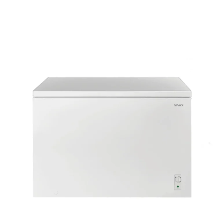 Lazi frigorifice - Lada frigorifica VIVAX CFR-250, Capacitate 249L, Clasa E, Conditii extreme -24 grade Celsius, Sistem convertibil - Functie frigider, Termostat reglabil, Doua cosuri metalice, H 85cm Alb