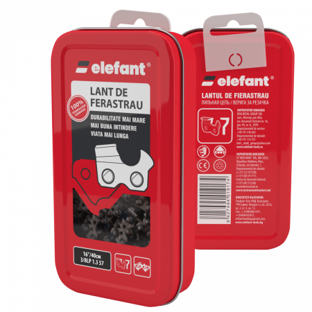 Lant drujba ELEFANT, 28.5 dinti, 57 Pinteni, Pas 3/8, Grosime 1.3mm [1]