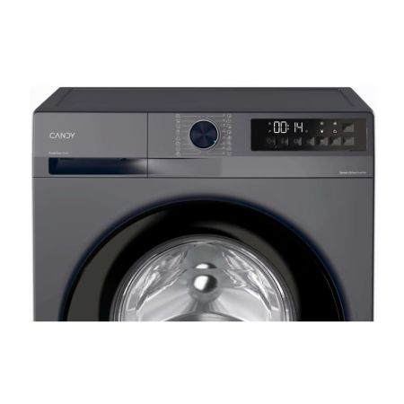Masina de spalat Candy, 8 kg, 1400 rpm Inverter BPM, ProActive Wash, Easy Iron, Smart Wash, Clean Shield, AI Silent Motion, , Clasa A, Gri inchis [3]