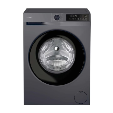 Marelvi - Masina de spalat Candy, 8 kg, 1400 rpm Inverter BPM, ProActive Wash, Easy Iron, Smart Wash, Clean Shield, AI Silent Motion, , Clasa A, Gri inchis