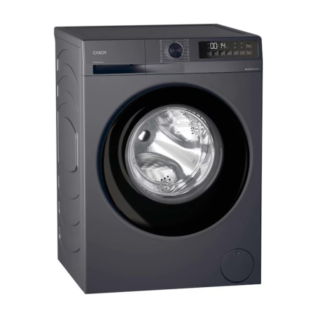 Masina de spalat Candy, 8 kg, 1400 rpm Inverter BPM, ProActive Wash, Easy Iron, Smart Wash, Clean Shield, AI Silent Motion, , Clasa A, Gri inchis [1]