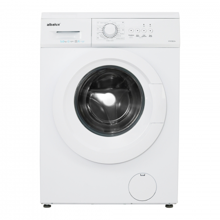 Mașină de Spălat Rufe Albalux AXW0851, 5 kg, 800 RPM, 23 Programe, Clasă Energetică E, Alb [1]