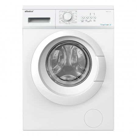 BUCATARIE - Mașină de Spălat Rufe Albalux AXW1270, 7 kg, 1200 RPM, 23 Programe, Clasă Energetică D, Alb