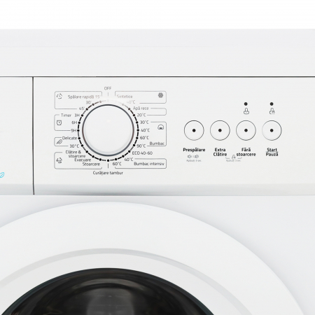 Mașină de Spălat Rufe Albalux AXW1270, 7 kg, 1200 RPM, 23 Programe, Clasă Energetică D, Alb [3]
