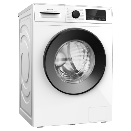BUCATARIE - Masina de spalat rufe Albalux AXWGI1482, 8 kg, Motor Inverter, 16 programe, 1400 rotatii, Display led, Clasa energetica A, Adaugare rufe, Blocare acces copii, Alb