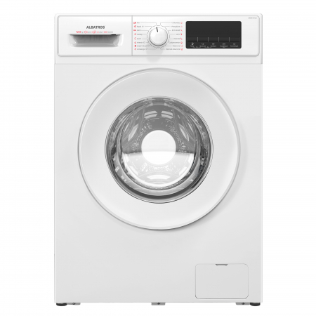 Masina de spalat rufe Albatros AWMI14125 12 kg 1400 rpm Motor Inverter Clasa A 20% Spalare cu abur Alb [1]