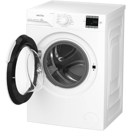 Masina de spalat rufe Arctic, 9 Kg, 1200 RPM, Motor Silent Inverter, Drum Clean+Steam, Child Lock, Anticrease, Digital Display, Add-In, Clasa A, alb [4]