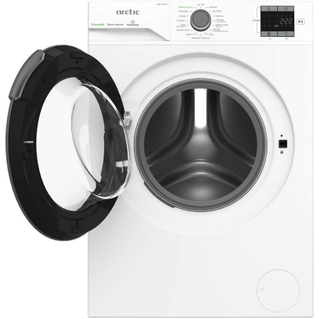 Masina de spalat rufe Arctic APLM1WFSU19210WG, 9 Kg, 1200 RPM, Motor Silent Inverter, Drum Clean+Steam, Child Lock, Anticrease, Digital Display, Add-In, Clasa A, Alb [2]
