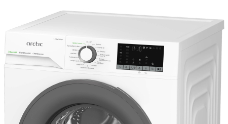 Masina de spalat rufe Arctic APLM2WFSU210411W, 10 Kg, 1200 RPM, 15 Programe, Motor Silent Inverter, ExtraSteam, Prewash, Fast+, Extra Rinse, Drum Clean+Steam, Add-In, Clasa A, Alb [5]
