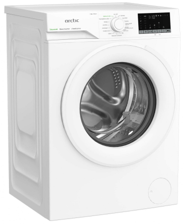 Masina de spalat rufe Arctic, APLM2WFSU28211W, 8 kg, 1200 rpm, Clasa A, Extra Steam, Eco Heater, Aqua Surf, Alb [2]
