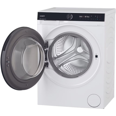 Masina de spalat rufe Candy, , 9 kg, 1400 rpm,Motor Inverter, A-30%Steam,LCD touch display, Soft Drum, Dual Spray,Programe rapide de spalare, Wifi, alba [3]
