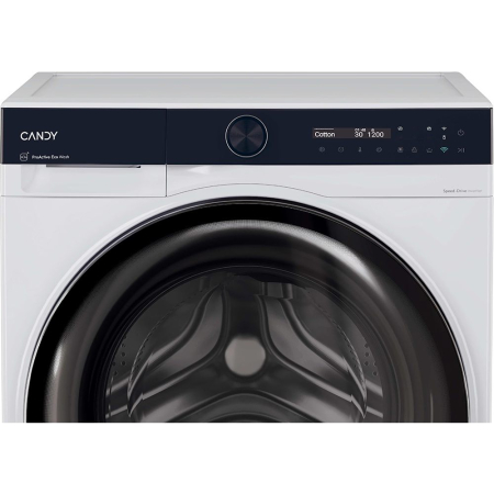 Masina de spalat rufe Candy, , 9 kg, 1400 rpm,Motor Inverter, A-30%Steam,LCD touch display, Soft Drum, Dual Spray,Programe rapide de spalare, Wifi, alba [4]