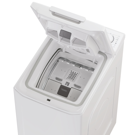 Masina de spalat rufe cu incarcare verticala Candy, 8 kg, 1000 RPM, Clasa D, Display 3D, Wifi, Alb [5]