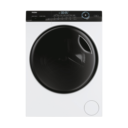 Marelvi - Masina de spalat rufe cu uscator, 31018999, Haier, Spalare 9 kg, Uscare 6 kg, 1400 rpm, Clasa A, Motor Direct Motion, Wi-Fi, iRefresh, ABT, Pillow Drum, Dual Spray, Alb