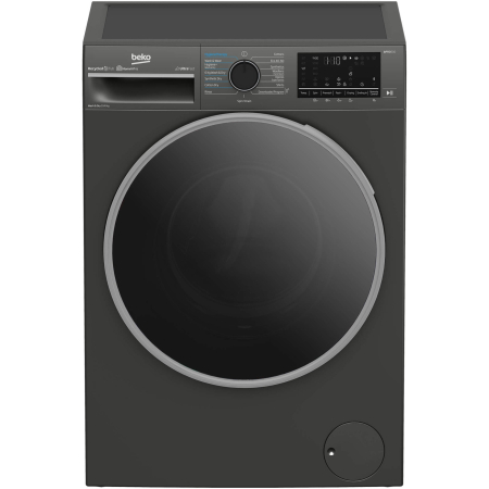 Marelvi - Masina de spalat rufe cu uscator Beko, 10/6 kg, Clasa A / D, 1400rpm, Display, Manhattan Gray