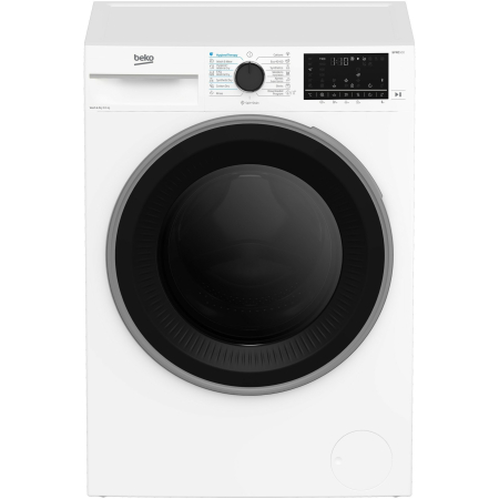 Marelvi - Masina de spalat rufe cu uscator Beko, 9/6kg, 1400 rpm, Clasa A, SteamCure, UltraFast, HomeWhiz Bluetooth, Hygiene Therapy, display, alb