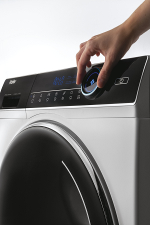 Masina de spalat rufe cu uscator Haier, 10 kg spalare, 6 kg uscare, 1400 rpm, Clasa A, Motor Direct Motion, iRefresh, ABT, Dual Spray, Pillow Drum, Smart Detecting, Alb [3]