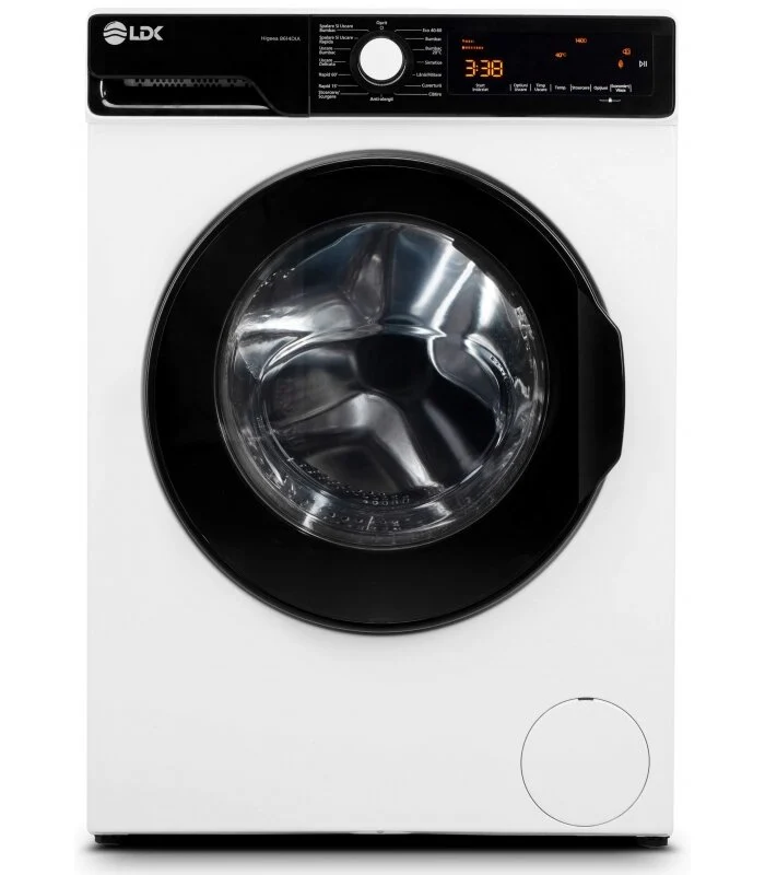 Electronice & Electrocasnice - Masina de spalat rufe cu uscator LDK Higeea 8614DIA, Clasa A, Capacitate 8 Kg Spalare / 6 Kg Uscare, 1400 rpm, Prespalare, Calcare usoara, Anti-Alergic, Selectare timp uscare, Selectare nivel temperat