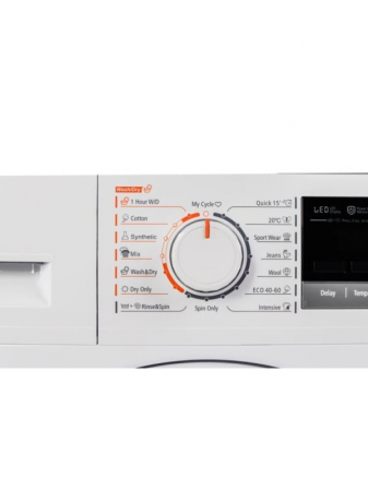 Masina de spalat rufe cu uscator VIVAX WDF-1408D616BS, Spalare 8 kg, 1400 RPM, Uscare 6 kg, Eco ,Clasa B Spalare, Clasa E Uscare, Display digital, Control electronic, Blocare acces copii, Temperatura  [6]