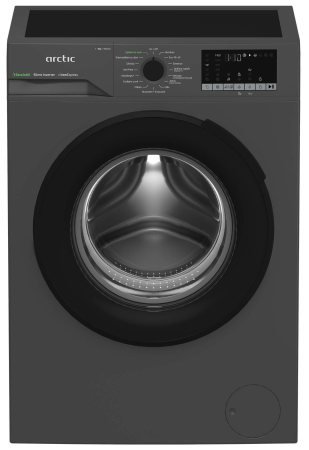 Masini de spalat rufe - Masina de spalat rufe frontala Arctic, APLM2WFSU28411A, 8 kg, 1400 rpm, ExtraSteam, Eco Heater, Aqua Surf, Clasa A, Antracit