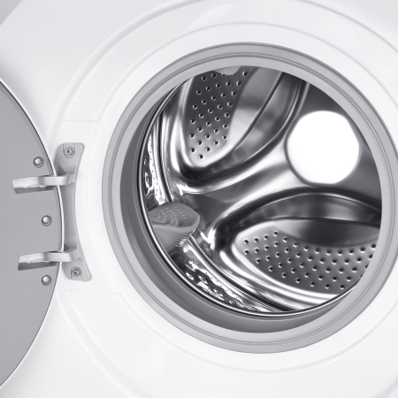 Masina de spalat rufe frontala Samus WSNDI-9141, 9 kg, clasa A, functie Abur, program tesaturi XXL, control antispuma, pornire intarziata, afisaj electronic, blocare acces copii, Alba [2]