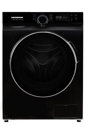 Masini de spalat rufe - Mașină de spălat rufe HEINNER HWM-M914IVKBA+++, 9 kg, 1400 rpm, Motor Inverter, 14 programe, Touch Control, Pornire întârziată, Negru Mat