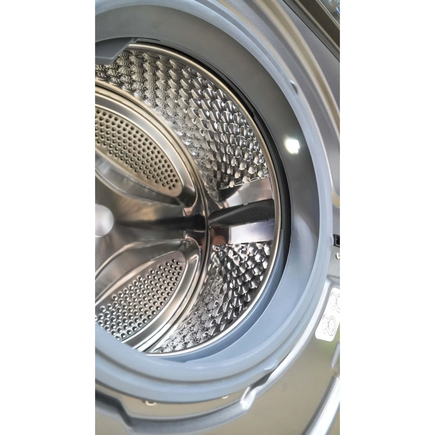 Masina de spalat rufe LDK Queen2 814DITS, Clasa A, Capacitate 8 Kg, 1400 rpm, 16 programe, Control Touch, Steam, Super Spa, Storm Wash, Night wash, My Cycle, Motor Inverter, Argintiu [3]