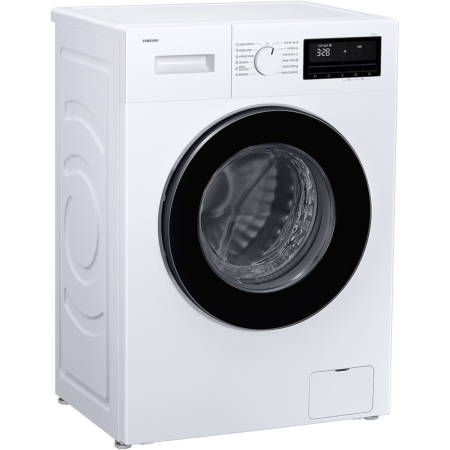 Masina de spalat rufe Samsung, Slim, 7 kg, Clasa A, 1400rpm, Hygiene Steam, Motor Digital Inverter, Display LED, Quick Wash 15', Sertar StayClean, DrumClean+, Alb [2]