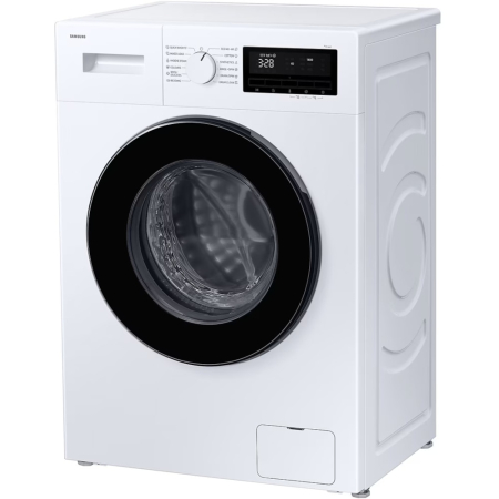 Masina de spalat rufe Samsung, Slim, 7 kg, Clasa A, 1400rpm, Hygiene Steam, Motor Digital Inverter, Display LED, Quick Wash 15', Sertar StayClean, DrumClean+, Alb [3]