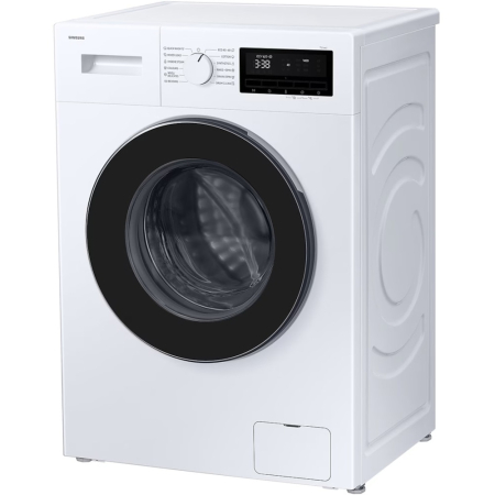 Masina de spalat rufe Samsung, Slim, 8 kg, Clasa A, 1400rpm, Hygiene Steam, Motor Digital Inverter, Display LED, Quick Wash 15', Sertar StayClean, DrumClean+, Alb [2]